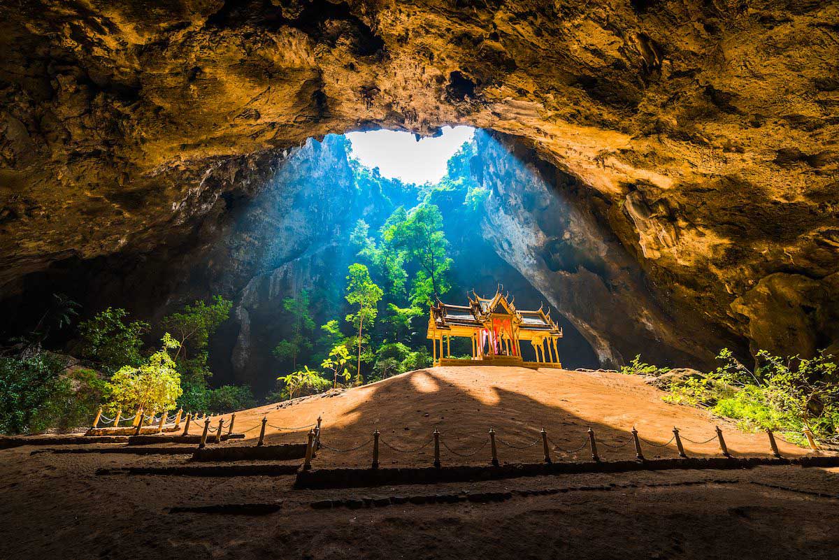 cave in Khao Sam Roi Yot National Park